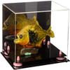 Better Display Cases Versatile Acrylic Display Case - Medium Rectangle Box with Mirror and Pink Risers 12" x 8.25" x 8" (A004-PNR) view 1