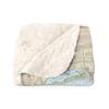 Block Island & Block Island Sound Nautical Chart Sherpa Fleece Blanket, 60" x 80" view 2