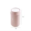 Small Trash Can, Waterproof with Cover Trash Can Office Book Room Bedroom Living Room Trash Can Size: 1715CM (Color : C, Size : 1715cm) view 2