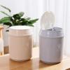 Small Trash Can, Waterproof with Cover Trash Can Office Book Room Bedroom Living Room Trash Can Size: 1715CM (Color : C, Size : 1715cm) view 4