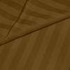 Cotton Bed Sheets- Queen (60"X80") Size Sheets, 400 Thread Count Soft Cotton Bed Sheets- Sheets, 15 Inch Deep Pocket Queen (60"X80") Sheets Set 4 Piece, Taupe Stripe view 4