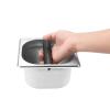 Ailelan Coffee Knock Box,Espresso Dump Bin,Coffee Bin,Stainless Steel Espresso Knock Box Built-in Container for Ground 6.3 x 6.89 x 3.7 inch (Square) view 3