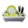 Collapsible Dish Drying Rack Portable Dish Drainer Dinnerware Organizer Kitchen RV Campers Storage view 2