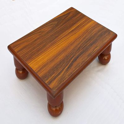 FASHERATI Puja Patra Chowki/Small Stool for Sitting for Pooja Temple 18x12
