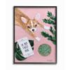 Stupell Industries Chihuahua Phone Text Funny Animal Dog Painting view 1