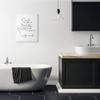 Stupell Industries Soak Your Troubles Away Ink Drawing Bathroom, Design by Milli Villa Wall Art, 24 x 30, Canvas view 2