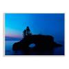 Stupell Industries Lake Blue Purple Landscape Photograph, Design by James Mcloughlin Art, 10 x 15, Wall Plaque view 1