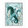 Stupell Industries Sea Santa Ocean Holiday Christmas Blue Green Design view 1