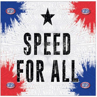 Holland Bar Stool Co. NHRA Speed for All 15" x 20" Officially Licensed Logo Canvas by The