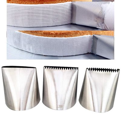 Piping Tips For Cake Decorating, Stainless Steel Icing Piping Nozzles For Pastry Fondant Decorating Tools (C)