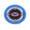 Holland Bar Stool Co. NHRA Double Neon 15" Clock (Blue Neon) view 1