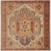 Linon Plateau Jenks Ivory & Rust 2' X 3' Accent Rug view 1