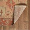 Linon Plateau Jenks Ivory & Rust 2' X 3' Accent Rug view 3