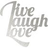 Badger Steel USA - Live Laugh Love - Metal Wall Art - 18" X 18" - Hammered Silver view 3