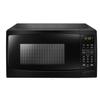 Danby DBMW0920BBB 0.9 cu ft. Countertop Microwave in Black 6 Convenient Auto Cook Options: Popcorn, Potato, Pizza, Frozen Vegetables, Beverage, Dinner Plate. Express Cook buttons: 1  6 minutes view 2