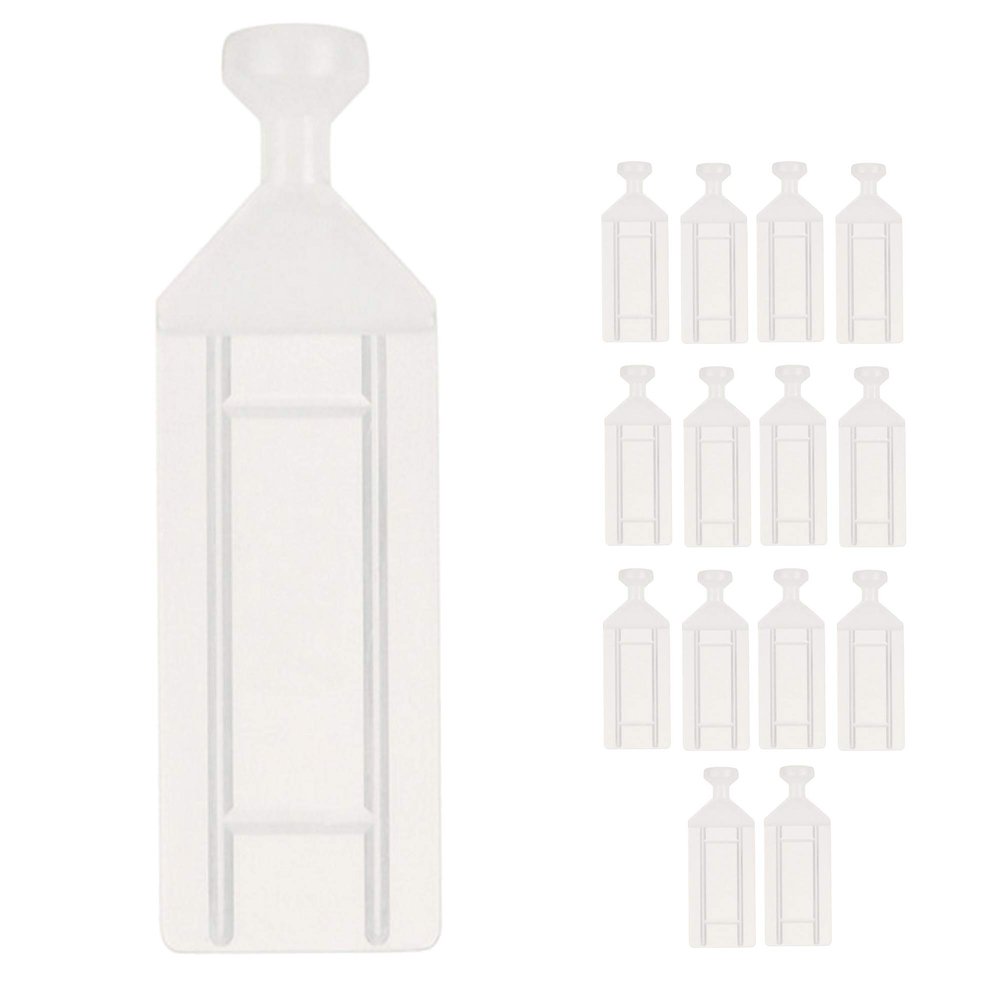 DMSE Wholesale Natural Nylon Sew in Tailslides Tail Slides Curtain Carriers Glides Sliders Slide, Rollers Tracks (14 Pack)