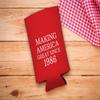 40th Birthday Supplies Making America Great Since 1986 96-Pack Ultra Slim Can Drink Sleeves view 2