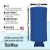 40th Birthday Supplies Making America Great Since 1986 96-Pack Ultra Slim Can Drink Sleeves view 3