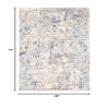 Martha Stewart x SAFAVIEH Area Rug Collection - 4' x 6', Cream & Beige, Non-Shedding & Easy Cleaning, Ideal for Living Room, Foyer, Bedroom, Accent Space (MSR652A) view 2