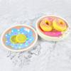 Pandecor 50 Pcs Donut 7 Inch Disposable Paper Dessert Plates for Donut Birthday Party Decoration (donut) view 3