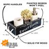 MAINEVENT Hello Sweet Cheeks Bathroom Decor Box, One Box with Design on 2 Sides Farmhouse Bathroom Decor Toilet Organizer view 2