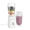 Hamilton Beach Portable Blender for Shakes and Smoothies, 14 Oz BPA Free Travel Cup & Lid, Durable Stainless Steel Blades, Personal Smoothie Blender, 2 Jars - White (51102V) view 1