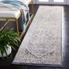 Martha Stewart x SAFAVIEH Area Rug Collection - 2'2" x 8' Runner, Cream & Blue, Non-Shedding & Easy Cleaning, Ideal for Living Room, Bedroom, Foyer, Hallway (MSR684M) view 1