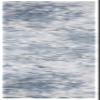 Martha Stewart x SAFAVIEH Area Rug Collection - 2'2" x 8' Runner, Cream & Blue, Non-Shedding & Easy Cleaning, Ideal for Living Room, Bedroom, Foyer, Hallway (MSR692M) view 3