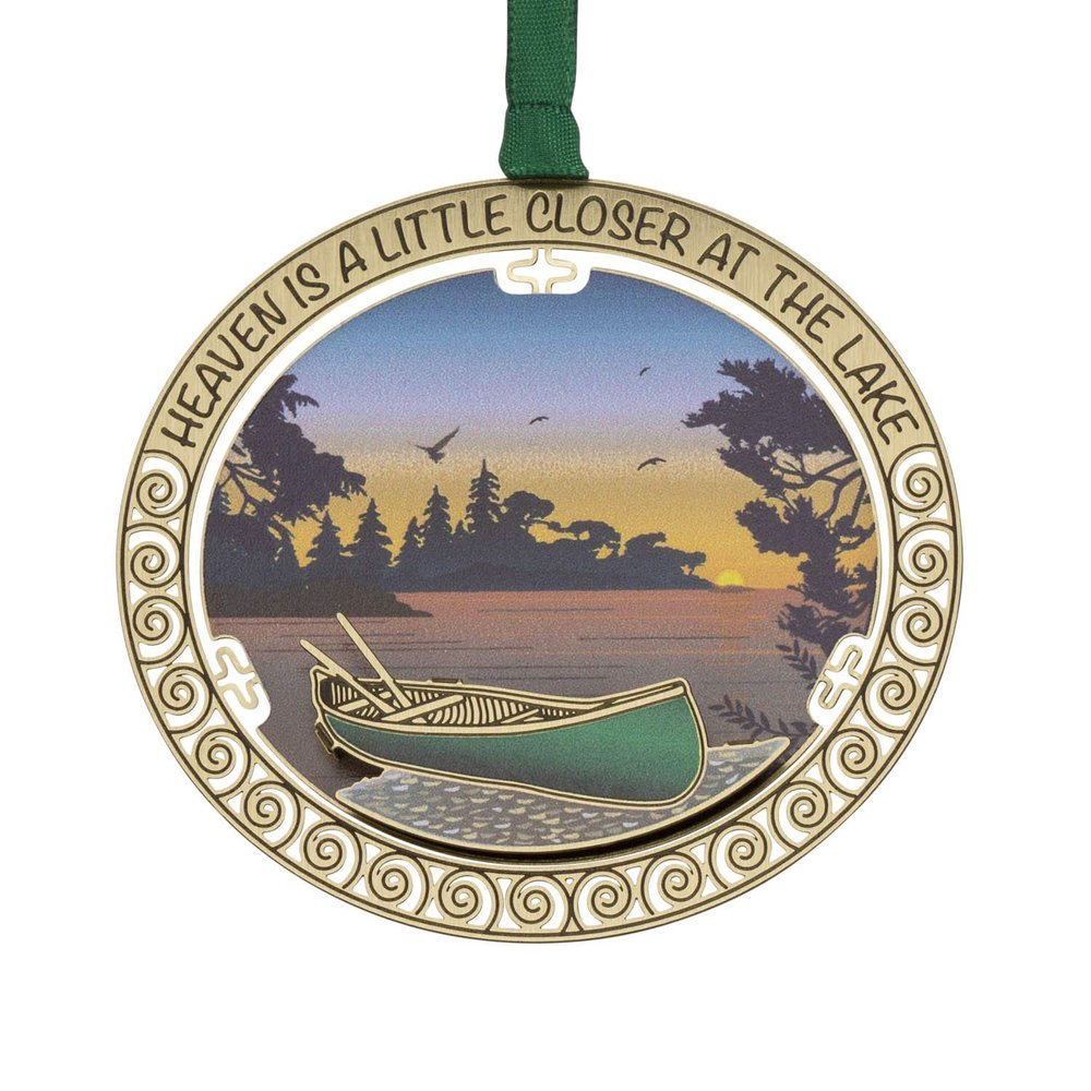 Beacon Design Canoe Ornament