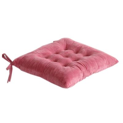 Seat Cushions Soft Square Chair Pads Dining Chair Buttocks Cushion Office Chair Cushion Tatami (Pale Mauve, 4242CM)