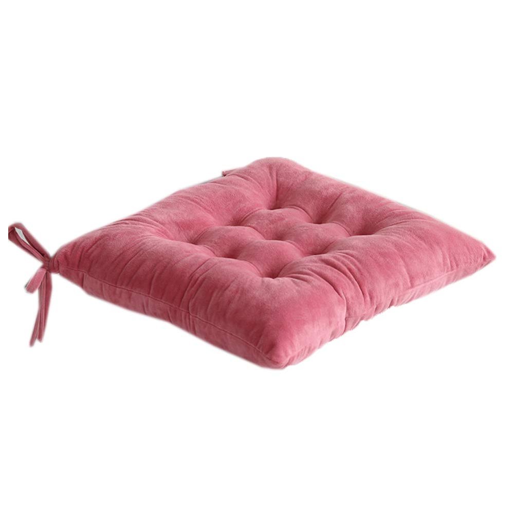 Seat Cushions Soft Square Chair Pads Dining Chair Buttocks Cushion Office Chair Cushion Tatami (Pale Mauve, 4242CM)