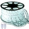 SURNIE LED Rope Lights Outdoor Waterproof: 150FT LED Rope Lighting Dimmable - 110V 6500K Daylight White String Light Tube Cuttable Connectable for Garden Patio Party Indoor Decoration, Not Flat Strip view 1