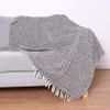 Arkwright Common Ground Bulk Blankets - Pack of 12 - Reversible 100% Cotton All Season Lightweight Couch Bed Throws for Wedding Guests, Travel, and Outdoor Events, 50 x 70 in, Block view 3