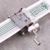 15 Notes Hand Crank Music Box Movement + 20 Blank Paper Strips Tapes + Hole Puncher, DIY Tape Compose Mechanical Music Box Part for Customize Songs Gift view 2