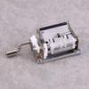 15 Notes Hand Crank Music Box Movement + 20 Blank Paper Strips Tapes + Hole Puncher, DIY Tape Compose Mechanical Music Box Part for Customize Songs Gift view 3