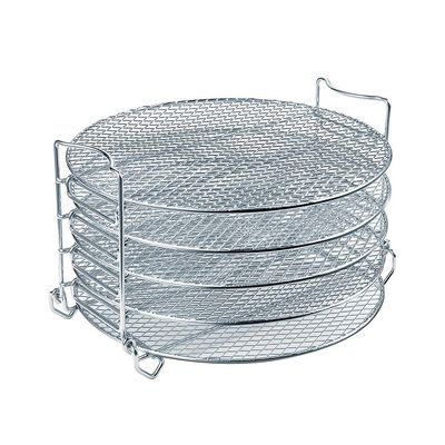 Dehydrator Rack For Ninja Foodi Accesories, Pressure Cooker and Air Fryer 6.5 Quart & 8 Quart - Stainless Steel Cooker Rack With Five Stackable Layers