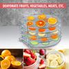 Dehydrator Rack For Ninja Foodi Accesories, Pressure Cooker and Air Fryer 6.5 Quart & 8 Quart - Stainless Steel Cooker Rack With Five Stackable Layers view 2
