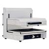 STAINLESS STEEL QUARTZ ADJUSTABLE SALAMANDER WITH 14 X 23.78 WARMING BASE view 2