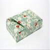 50cm Furoshiki Japanese Cotton Fabric Wrapping Cloth Kotoima Colorful Flower Gift Wrap Reusable Bento Bag Handmade (Green Snow) view 2