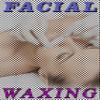 Facial IX Waxing Salon Services Sign Advertising Marketing Dcor Vertical (PERFORATED 70/30 See-Through Window Mesh Vinyl Sign [OUTDOORS], 36H x 24W) view 1