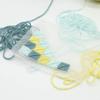 GloryMM Clear Polyester Embroidery Set Needle Thread Mesh Grid Cloth Tool Starter Kit,2# view 4