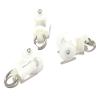 FAPBADRI Runners/Sliders for M Track/Curtain Channel, Colour - White, 50 Pieces, Standard Size view 3