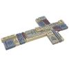 10" Inspirational Wall Cross | Covered in Encouraging Words and Phrases | Great Gift | Christian Home Decor view 3