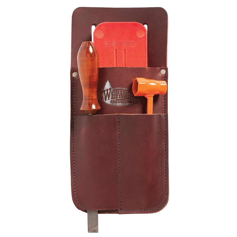 WEAVER ARBORIST Burgundy Leather Lifting Tong Holder, Model Number: 08502-06