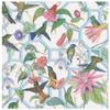 Caspari Hummingbird Trellis Paper Dinner Napkins - 40 Count view 1