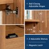 Sauder Miscellaneous Storage Cabinet/ Pantry cabinets, Highland Oak finish view 3