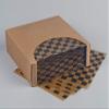 12x12 Waxed Natural Kraft Sheet, Black Checkered, Basket Liner or Sandwich Wrap, 1000 Sheets Per Box, Brown Paper Goods 7B4NK-BK view 1