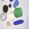 Southern Metal Satin Smooth Sea Glass Vase Fillers Tumbled Sizes of 1/2 inch to 2 1/2 inches and up, Quality Inspected 2 pounds - Chunky L view 3