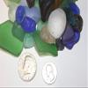 Southern Metal Satin Smooth Sea Glass Vase Fillers Sizes of 1/2 inch to 2 1/2 inches and up, Quality Inspected, Machine Tumbled, 4 pounds - Chunky L view 2