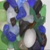 Southern Metal 8 pounds of Large Chunky Satin Smooth Sea Glass Vase Fillers Sizes of 1/2 inch to 2 1/2 inches and up, Quality Inspected, Machine Tumbled, Chunky L view 1